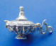 sterling silver large magic genie lamp that opens