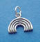 sterling silver rainbow charm