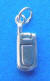 sterling silver 3-d moveable cell mobile phone charm