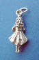 sterling silver girl with book charm