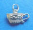 sterling silver 3-d tea cup charm