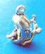 sterling silver 3-d jonah and the whale charm