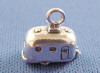 sterling silver 3-d travel trailer charm