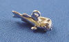 sterling silver 3-d catfish charm
