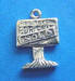 sterling silver 3-d real estate sold sign charm