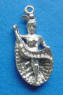 sterling silver can can dancer charm