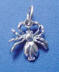 sterling silver spider charm