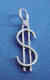 sterling silver dollar sign charm