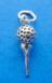 sterling silver golf ball and tee charm