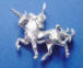 sterling silver unicorn charm