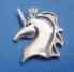 sterling silver unicorn charm