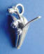 sterling silver lily of the valley flower charm