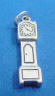 sterling silver grandfather clock charm