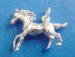 sterling silver horse charm