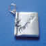 sterling silver memories book charm