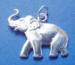 sterling silver elephant charm