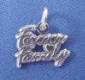sterling silver forever family phrase charm