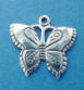 sterling silver butterfly charm