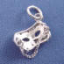 back side of charm has chain