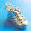 sterling silver shoe charm