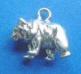 sterling silver 3-d bear charm