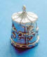 sterling silver merry-go-round charm