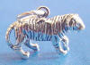sterling silver tiger charm