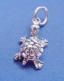 sterling silver turtle charm