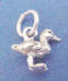 sterling silver duckling charm