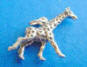 sterling silver giraffe charm