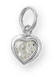 sterling silver april heart birthstone charm