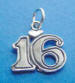 sterling silver 16 charm with heart