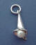 freshwater pearl sterling silver calla lily charm