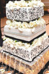 new orleans wedding cake will all fleur de lis leis charms for the wedding cake pull