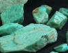 Amazonite is a beautiful blue stone