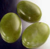 olive serpentine cabachons