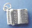 sterling silver holy bible wedding cake charms
