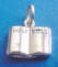 sterling silver holy bible cake charm
