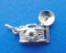 sterling silver camera wedding cake ribbon pull charms