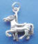 sterling silver new orleans carousel horse wedding cake charms for your bridesmaid charm cake also called a ribbon pull