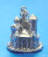 sterling silver fairy tale castle wedding cake charm for bridesmaid charm cake ribbon pull