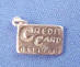 sterling silver credit card wedding cake charms