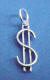 sterling silver wedding cake dollar sign charms for your bridesmaid charm cake also called a ribbon pull