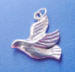 sterling silver dove wedding cake charms