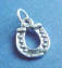 sterling silver horseshoe charms for your wedding day charm cake