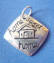 sterling silver home sweet home charm for charm cake