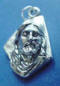 sterling silver face of Jesus charm for a christian wedding charm cake