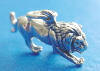 sterling silver lion charms