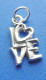 sterling silver love charms