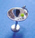 sterling silver martini glass charm for single bridesmaid charm cake